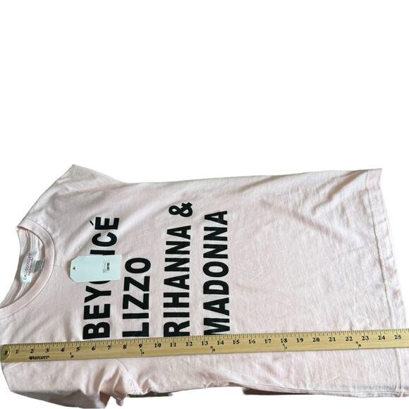 Cali Good Life Beyoncé Lizzy Rihanna Madonna Queens  T-Shirt Pink Women’s XS NEW - Picture 7 of 9